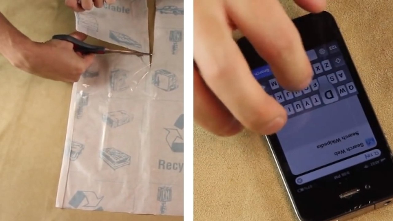 Cette astuce est incroyable. Vous n'achèterez plus jamais de films de protection pour votre smartphone