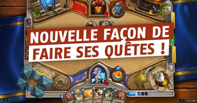Hearthstone : une nouvelle façon d'accomplir ses quêtes cette semaine