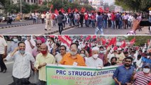 AP PRC: ఉప్పెనలా  Chalo Vijayawada ఉద్యోగుల భారీ నిరసన | Andhra Pradesh  | Oneindia Telugu