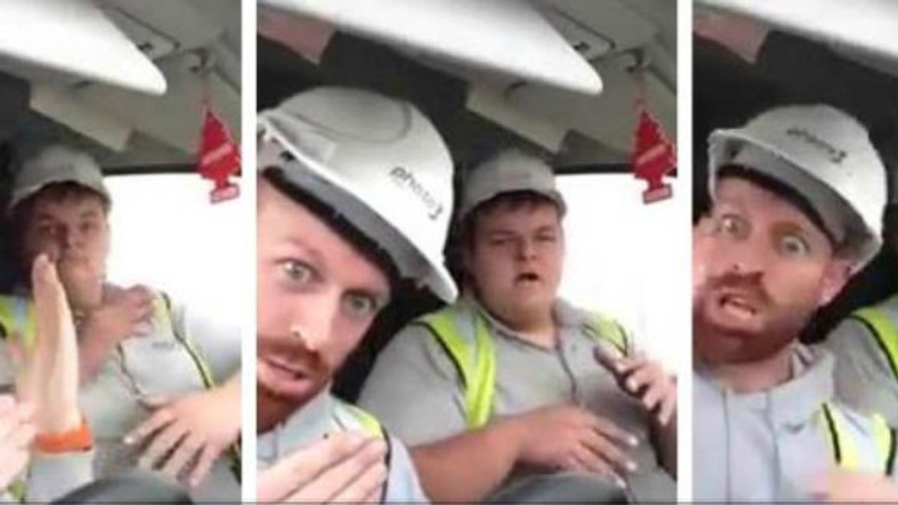 Ces ouvriers dansent sur un tube techno. Ils vont vous faire mourir de rire