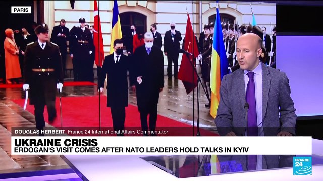 Erdogan visits Ukraine: He hopes to play mediator with Russia