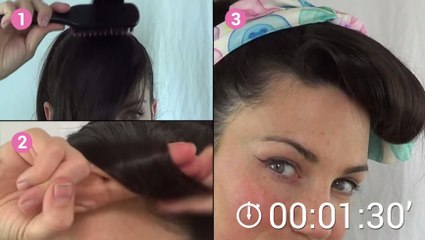 Réalisez facilement un front-roll très années 50