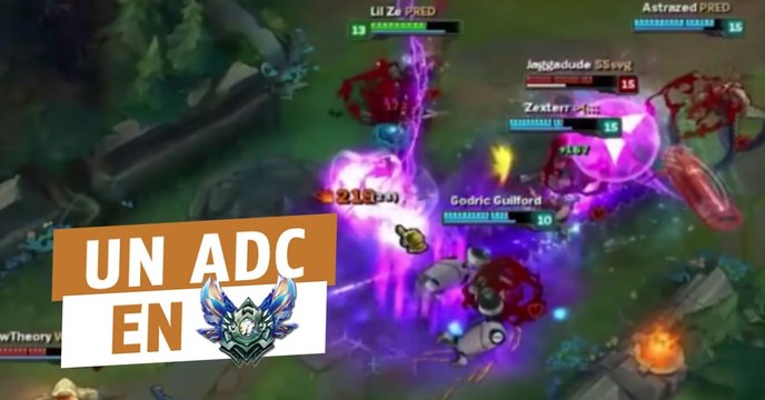 League of Legends : un AD Carry Diamant réalise un montage de ses plus belles actions