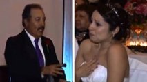 Ce père voulait faire une surprise au mariage de sa fille. Ce qu'il a fait va vous laisser sans voix.