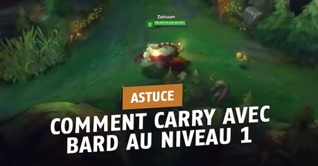 League of Legends : comment faire la différence avec Bard au niveau 1