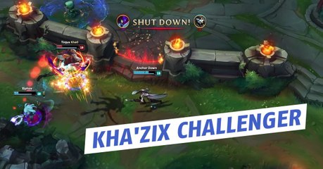 League of Legends : le skill d'un Kha'Zix challenger est impressionnant