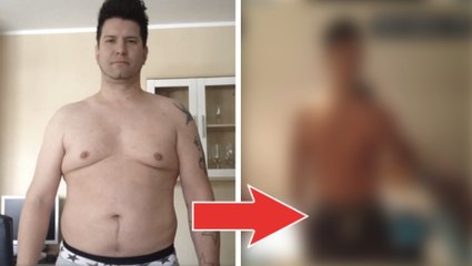 Cet homme a pris du poids après un accident. Mais ce qu'il a fait pour retrouver la ligne est extraordinaire