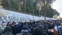 Lazio, contestazione a Formello - Cori contro Tare
