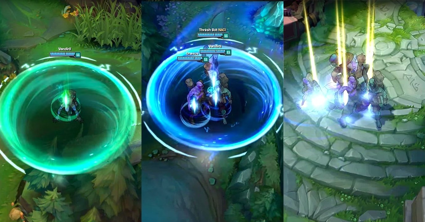 League of Legends : le meilleur moyen de traverser la map c'est de prendre 5 Ryze