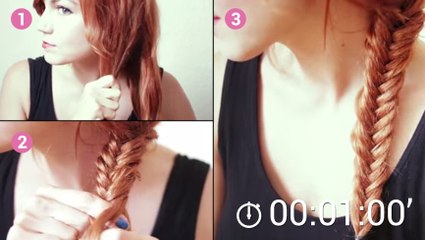 Apprenez à faire une tresse fishtail très facilement !