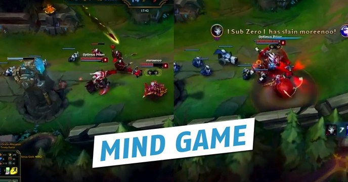 League of Legends : ce joueur de Jhin joue parfaitement avec sa proie