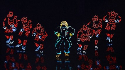 Ces danseurs réalisent un numéro futuriste qui va vous faire halluciner !