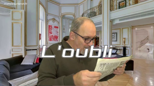 Présidentielles 2022 - L'oubli