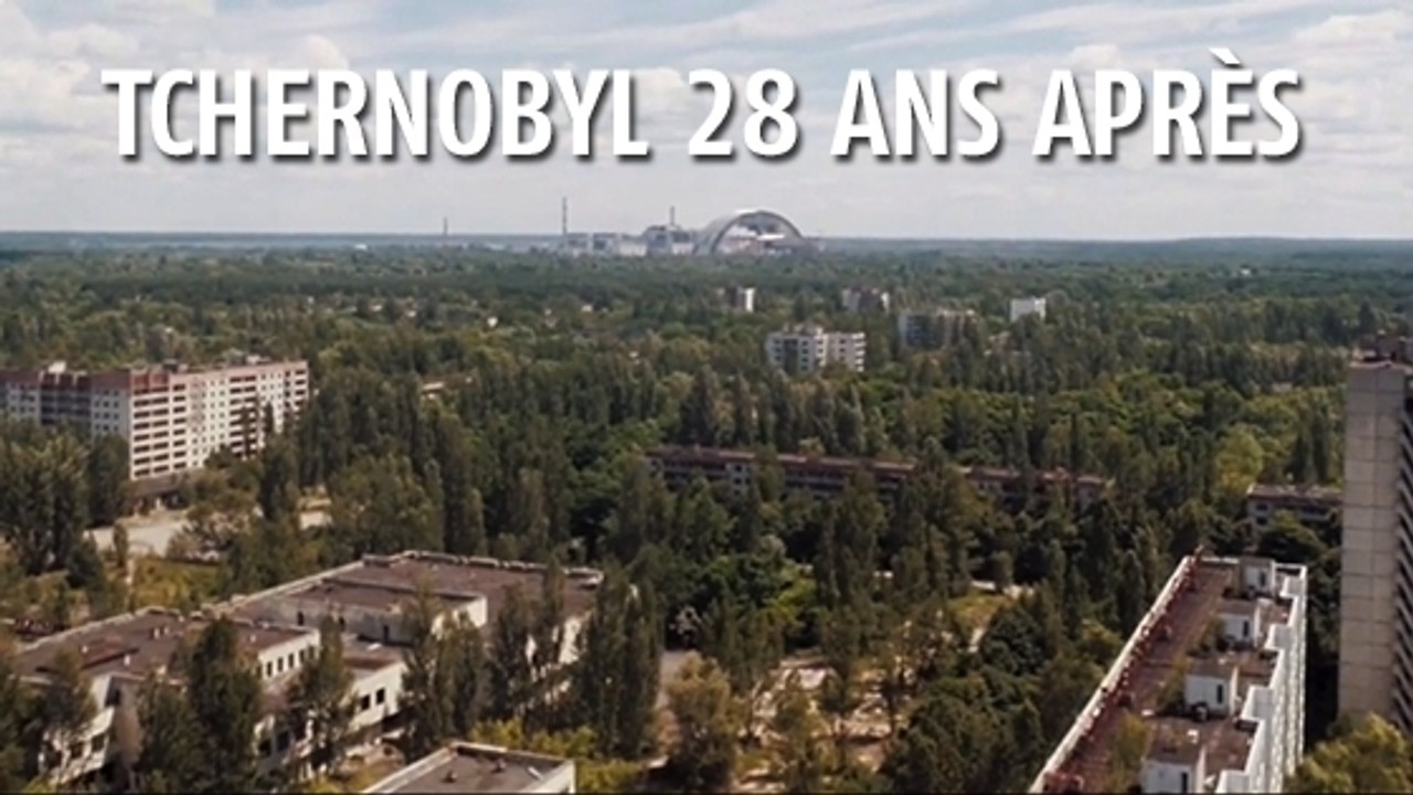 Un drone a filmé Tchernobyl près de 30 ans après la catastrophe nucléaire. Des images incroyables !