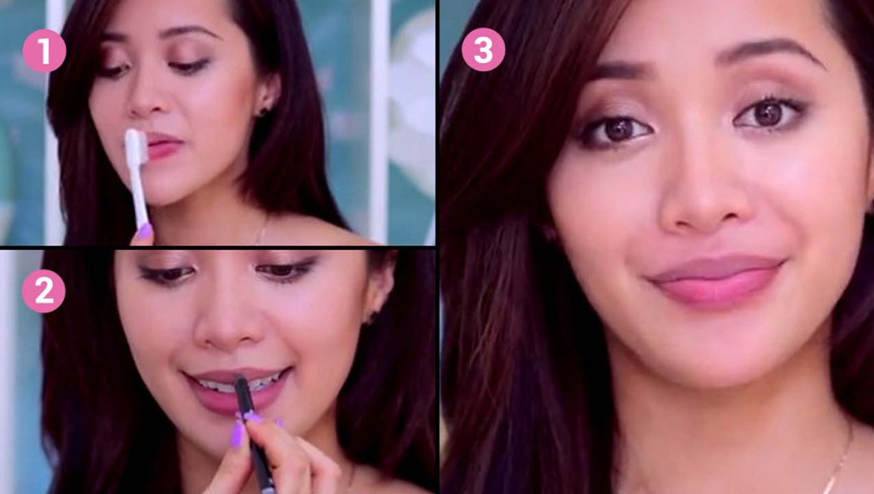 Vous trouvez vos lèvres trop fines ? Ces astuces vont vous aider à les rendre plus charnues !