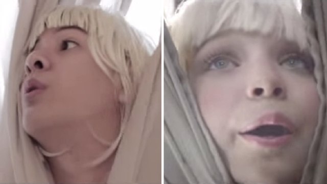Ce mec a dû recréer le clip de Chandelier de Sia chez lui. Le résultat est à mourir de rire