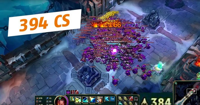 League of Legends : il farm 394 sbires avec un seul ricochet de Sivir