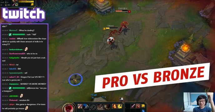 League of Legends : ce joueur pro joue contre un Bronze en 1v1 mais avec une seule main