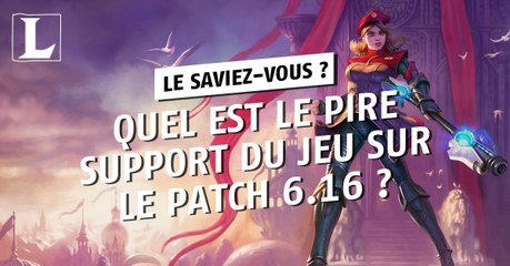 League of Legends : quel est le pire support du jeu sur le patch 6.16 ?