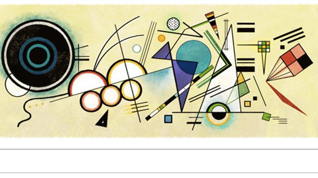 Vassily Kandinsky : Google rend hommage au peintre à travers un doodle