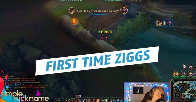 League of Legends : une prédiction incroyable lors de sa première partie avec Ziggs