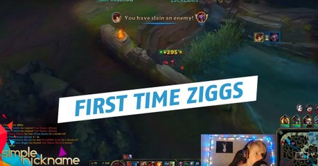 League of Legends : une prédiction incroyable lors de sa première partie avec Ziggs