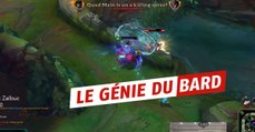 League of Legends : Pobelter le joueur au QI de 200 impressionne avec Bard