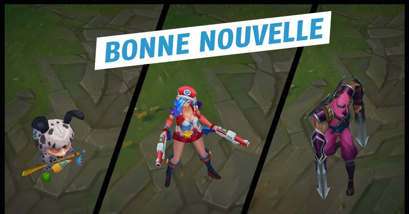 League of Legends : Riot annonce une bonne nouvelle pour les skins chroma