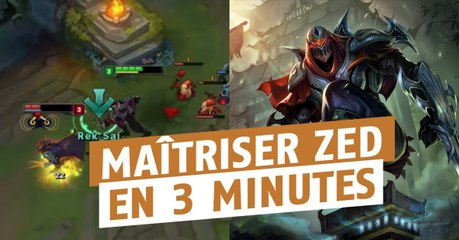 League of Legends : il vous explique comment avoir un niveau Challenger avec Zed en 3 minutes