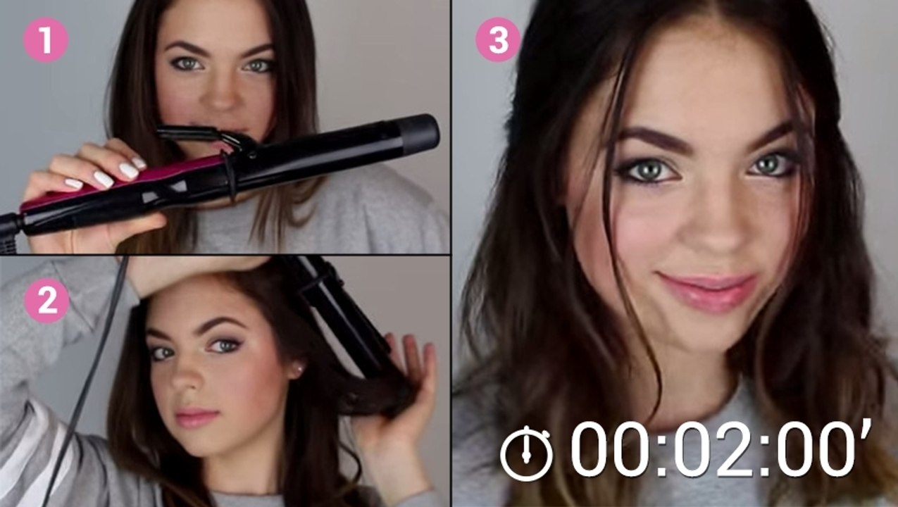 Stylisez votre carré avec cette coiffure très simple. Elle est idéale pour les matins pressés !