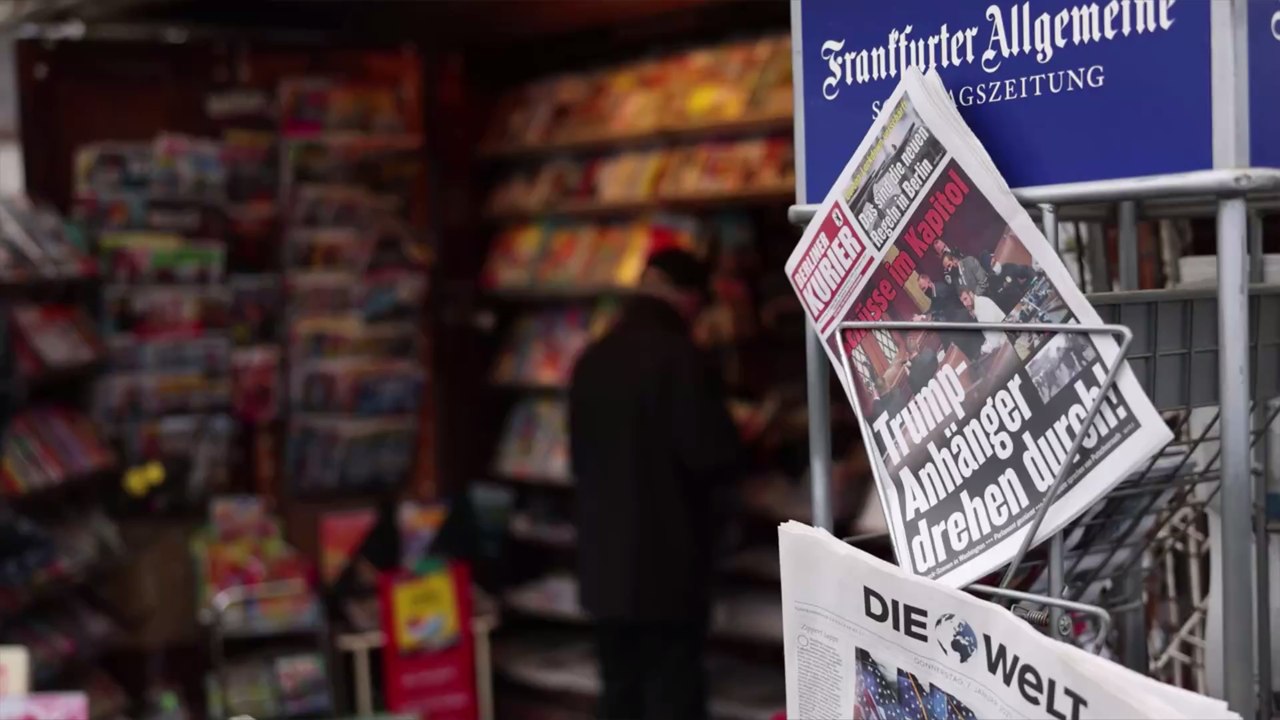 Biden nach Sturm auf US-Kapitol: 'Unsere Demokratie wird angegriffen'