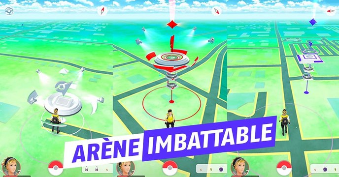 Pokémon Go : certains joueurs réussissent l'exploit d'être imbattable en arène