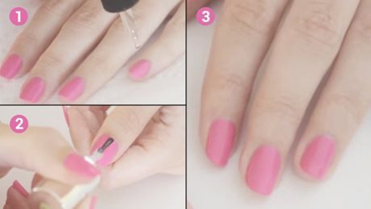 Voici comment faire sécher son vernis très rapidement ! Ces techniques sont super efficaces