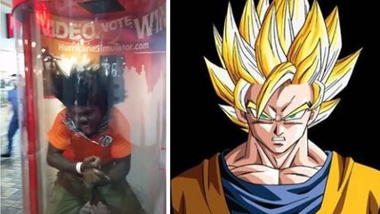 Cette machine vous donne l'impression d'être dans Dragon Ball