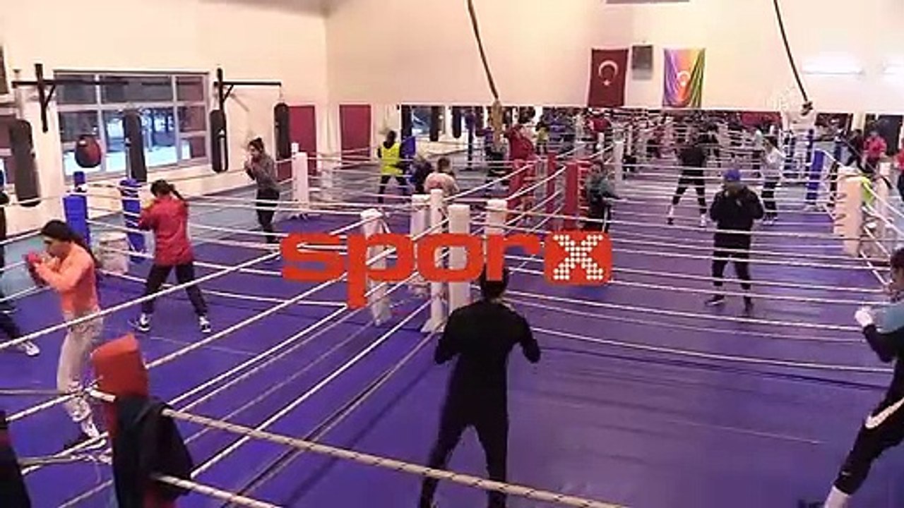 Kadın Boks Milli Takımı, Kastamonu'da kampa girdi