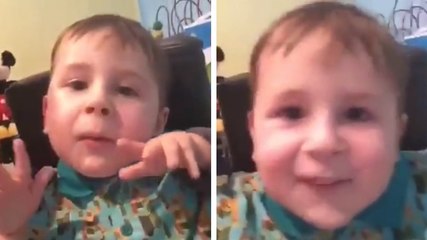 Ce petit garçon malade a fait le buzz sur Dubsmash. Vous allez l'adorer