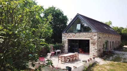 Journée de la rénovation - Réhabilitation d'une ancienne écurie en maison d'hôte dans le Finistère d'une surface de 170m2