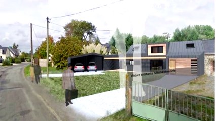 Journée de la rénovation - Ancienne ferme en terre et pierre du 19 ième siecle. Après rénovation, la maison est devenue BBC…