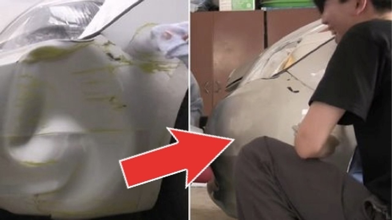 Voici l'astuce parfaite pour réparer votre carrosserie de voiture après un choc