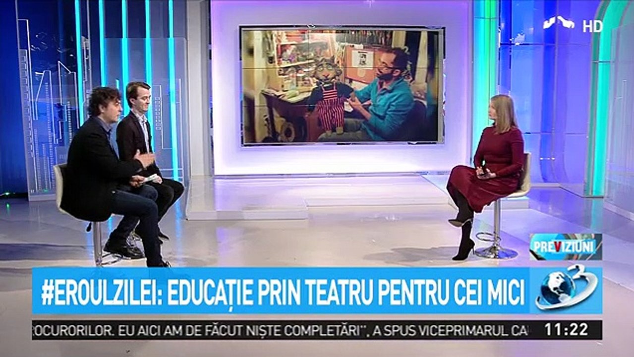 Victor Bucur si Daniel Burcea la emisiunea Previziuni - Antena 3