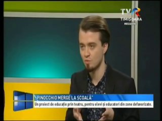 Daniel Burcea, Victor Bucur și Andra Mirescu la TVR Timișoara - Actual Regional