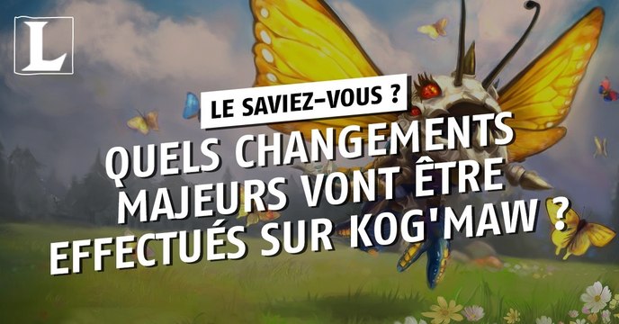 League of Legends : quels changements majeurs vont être effectués sur Kog'Maw ?