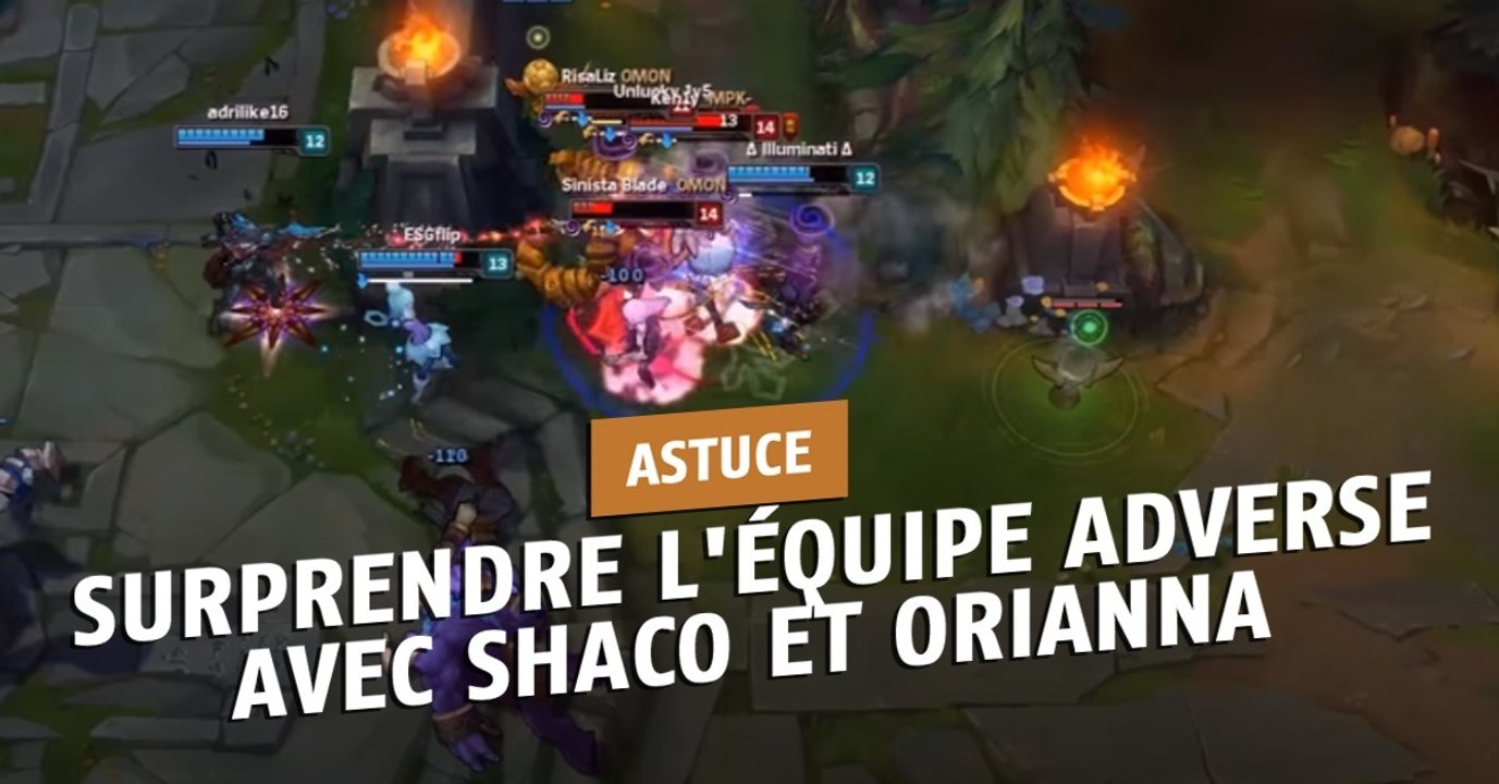 League of Legends : ce combo de Shaco et Orianna peut one-shot n'importe quel champion