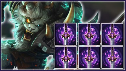 League of Legends : il tente de build 6 Youmuus sur Rengar