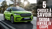 Enyaq Coupé iV, 5 choses à savoir sur le SUV coupé 100% électrique de Skoda