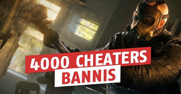 Rainbow Six Siege : près de 4000 joueurs bannis grâce au système anti-cheat