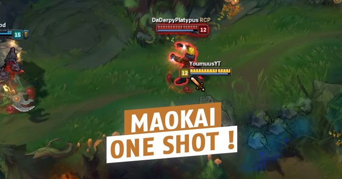 League of Legends : Maokai full AP a un burst incroyable