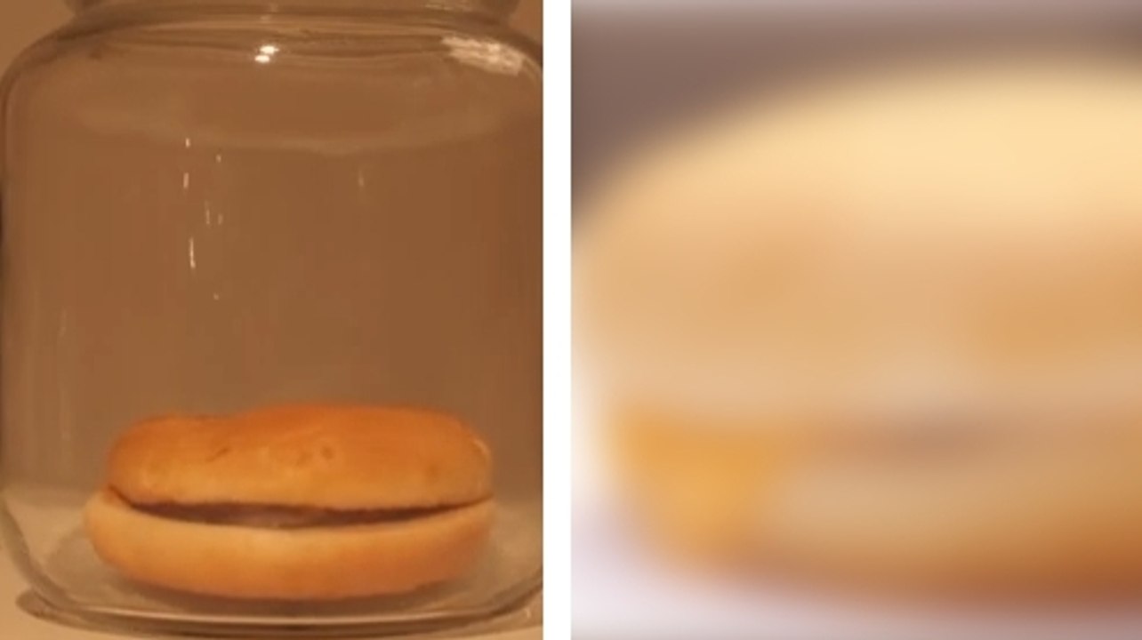 Ils ont acheté un burger dans un fast food. Voilà à quoi il ressemble un mois plus tard