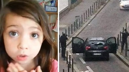 Cette petite fille donne sa réponse aux attentats de Charlie Hebdo. Sa réaction va vous faire chaud au coeur !