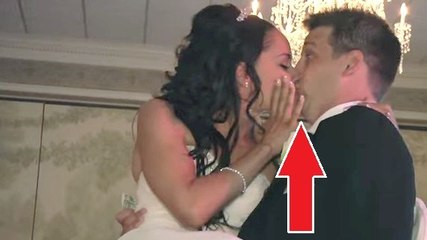 Cette jeune femme voulait surprendre son mari pour leur mariage. On peut dire qu'elle a réussi !